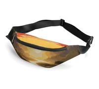 Sacs banane à bandoulière pour tout le monde, sac à bandoulière imprimé soleil levant pour voyage, randonnée, course à pied, style, 36 x 15 cm, sacs banane, Style :, 36*15cm, Sacs banane