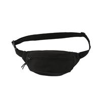 Sacs Banane Ville de Sécurité,Sac Bandoulière en Nylon pour Femme et Homme,Sac à La Taille Ceinture Sacs de Hanche Fait Sacoche Fanny Pack (Noir)