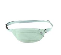Sacs Banane Ville de Sécurité,Sac Bandoulière en Nylon pour Femme et Homme,Sac à La Taille Ceinture Sacs de Hanche Fait Sacoche Fanny Pack (Vert)