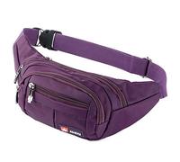 Sacs Banane Ville Running Sacs Bananes de Randonnée Homme Femme, Sacs à Dos de Randonnée Sacs de Sport Vélo, Etuis pour Couteaux et Outils de Randonnée (Violet)
