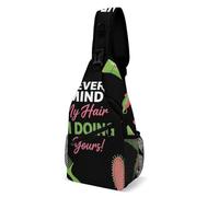 Sacs Bandoulière Citation Du Coiffeur : « Ne Vous Occupez Pas De Mes Cheveux, Je M'Occupe Des Vôtres. » Sling Bag Sport Sac Bandouliere Élégant Crossbody Pour Randonnée Cyclisme Voyager