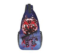 Sacs Bandoulière Helluva Boss Sac Bandouliere Léger Crossbody Élégant Sac De Poitrine pour Camping Voyager Escalade