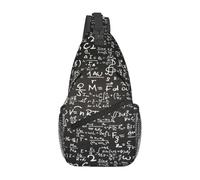 Sacs Bandoulière Math'S Chemistry Physics Equations And Formulas Sling Bag Casual Crossbody Léger Sac De Poitrine Pour Randonnée Escalade Camping
