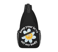 Sacs Bandoulière Pro Choice Keep Your Laws Off My Body Sac Bandouliere Élégant Sling Bag Léger Crossbody pour Randonnée Camping Cyclisme