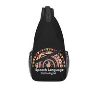 Sacs Bandoulière Speech Therapy Speech Language Pathologist Therapist Sling Bag Élégant Sac De Poitrine Casual Sacoche Bandouliere pour Voyager Randonnée Camping