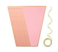 Sacs Bouquets Fleurs,50 Pièces 28 x 46 x 9 cm Transparent Avec Ruban,Porte-Bouquets pour Bar à Fleurs | Pour Fête, Mariage, Anniversaire, Fête Des Mères, Saint-Valentin, Remise De Diplômes