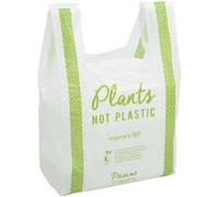 Sacs Bretelles Compostables en PLA Taille Moyenne x 500 Vegware 1 G