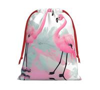 Sacs cadeaux à motif flamant rose M - Ajoutez une touche de formalité aux mariages, Noël, anniversaires et anniversaires de mariage - (S à L)