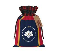 Sacs cadeaux avec drapeau de l'État du Mississippi pour Noël, Halloween, anniversaire, fête des mères, cadeaux parfaits