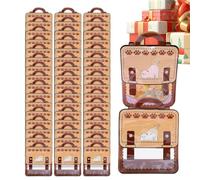 Sacs Cadeaux de 50 pochettes festives avec de rangement | Sachets Festifs de Bonbons et Collations Pour école maternelle te communautaire chocolats sucettes