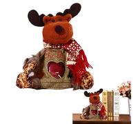 Sacs cadeaux de Noël, sacs à bonbons de Noël, poupées d'élan, décorations de Noël, sacs à fruits pour le soir de Noël pour emballer les vacances de Noël
