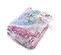 Sacs-cadeaux Eugen, Lot de 10 à 50 sachets en organza for bijoux, emballages, décorations de mariage, pochettes à cordon(White 9x12cm,20pcs)