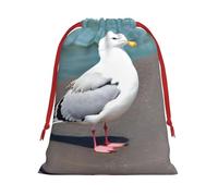Sacs cadeaux mignons à motif mouette M - Ajoutez une touche de formalité à vos mariages, Noël, anniversaires et anniversaires de mariage - (S à L)