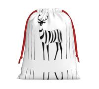 Sacs cadeaux Strange Deer M - Ajoutez une touche de formalité à vos mariages, Noël, anniversaires et anniversaires - (S à L)
