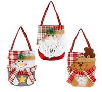 Sacs Christmas Candy Sac - arbre de Noël suspendu le sac pour enfants Sweet Rangement Box Home Decoration Children's Candy Gift Gift Creative Creating Threat Dimensional Sac Gift Wrap (Couleur: