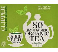 Sacs Clipper Everyday Organic Tea (80) - Paquet de 2