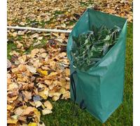 Sacs collecteurs de feuilles de jardin de 100 l et 200 l pour recueillir les feuilles et le compost, fabriqués en plastique pour une utilisation répétée lors de l'entretien de la cour (100 L)