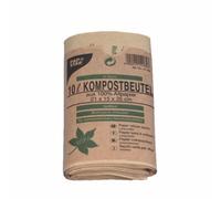 Sacs compostables, 10 litres, marron