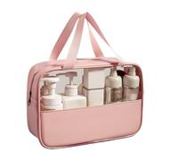 Sacs Cosmétiques | Sacs De Maquillage pour Femmes - Chariot Portable Imperméable avec Fenêtre Transparent pour Bijoux De Bain Voyage Voiture Filles, Rose, riferimento Alla descrizione, Se référer