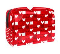 Sacs cosmétiques, Self Love Heart Hug Pink Background Travel Cosmetic Bags Multifonctions Portable Makeup Bags Organizer for Women, Multicolore 10., 18.5x7.5x13cm/7.3x3x5.1in, Trousse de beauté