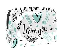 Sacs cosmétiques, Self Love Heart Hug Pink Background Travel Cosmetic Bags Multifonctions Portable Makeup Bags Organizer for Women, Multicolore 07, 18.5x7.5x13cm/7.3x3x5.1in, Trousse de beauté