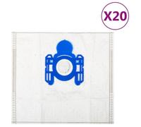 Sacs d’aspirateur pour AEG GR.28 20 pcs Blanc 30 x 29 cm avec compatibilité indiquée et filtration pour Entretien Domestique 578706
