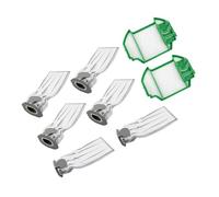 Sacs d ' aspirateur robustes, remplacement de texture multi-usage pour les machines de bureau à domicile, filtres d ' aspirateur améliorés et à Filtration