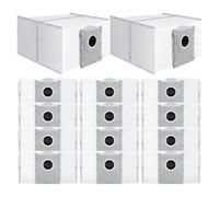 Sacs D'aspirateur Compatibles Avec Ecovacs Deebot T50/T50 PRO/T50 PRO OMNI/T50 MAX PRO OMNI/T30C PRO/T80 OMNI/X8 PRO OMNI/X9 PRO OMNI(20pcs)