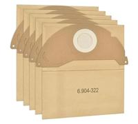 Sacs D'aspirateur Compatibles Avec Kärcher, WD2 MV2 WD 2.200 WD2250 A2004 A2054 A2099 6.904-322.0, Sacs À Poussière En Papier(5pcs)