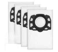 Sacs D'aspirateur Compatibles Avec Les Aspirateurs Eau Et Poussière Karcher WD2 Plus, WD 3, KWD 1, KWD 2, KWD 3, MV 3, SE 4001, SE 4002(4pcs)