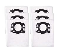 Sacs D'aspirateur Compatibles Avec Les Robots Aspirateurs Karcher 2.863-314.0 KFI 357, WD 2 Plus, WD 3, WD3S, KWD 1, KWD 2, KWD 3, MV 3, SE 4001 Et SE 4002(6PCS)