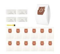 Sacs d'aspirateur compatibles avec Miele Guard M1 XL (lot de 12), 4 filtres Air Clean et 1 brosse.