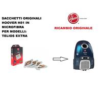 SACS D'ASPIRATEUR D'ORIGINE H81 HOOVER POUR MODÈLES TELIOS EXTRA