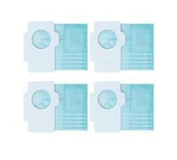 Sacs d'aspirateur durables, accessoires 194566-1 194565-3, 20 pièces, remplacement économique bleu clair lavable