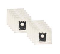 Recamania Lot de 10 sacs en tissu pour aspirateur Electrolux S-Bag AEG GR201 Philips FC8021 E201 E201B