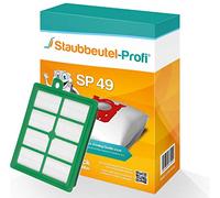 Sacs d'aspirateur Hepafilter pour aspirateur AEG AB61C2OKO, AB61C1OKO, AB61H6SW, Clean 6000 (10 sacs à poussière + 1 filtre Hepa)