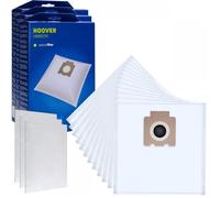 Sacs d'aspirateur Hoover Telios Extra H81 Professional Clean - 12 sacs + 3 filtres d'entrée en microfibre