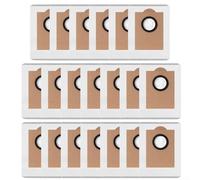 Sacs d'aspirateur jetables grand volume 3,5 l en fibres soufflées par fusion et tissu non tissé, compatibles avec les robots aspirateurs Lefant M3/M3 Max (20 pièces)