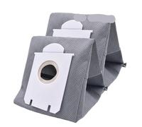 Sacs D'aspirateur Lavables, Compatibles Avec Les Sacs S-bag, De Rechange For Aspirateur Philips, FC9071, FC8134, FC8613, FC8614, FC8220, FC8224, FC8200(2pcs)
