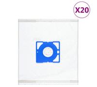 vidaXL Sacs d’Aspirateur pour Uni-Bag 20 pcs, Sac à Poussière Résistant à la Déchirure, Sac de Nettoyage avec 2 Couches Maison Intérieur