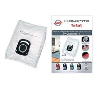 Boîte de 4 sacs haute filtration hygiène aspirateur zr200520 ['tefal', '', 'moulinex']