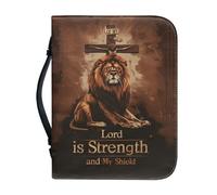 Sacs de bible en cuir pour homme et femme - Esthétique - Accessoire de bible - Trousse d'étude de la Bible - Sac de rangement pour femme