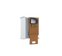 Sacs de boîte à poussière de collecte de poussière, support de poussière, outil de nettoyage, ensembles d'accessoires partenaires for aspirateur, Compatible for Roborock H6 H7(Color:12xDust bags)