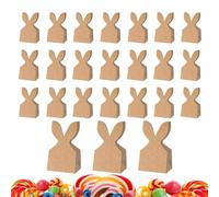 Sacs De Bonbons De Pâques | 24 Pièces Jolies Oreilles De Lapin Décor De Printemps | Sacs De Cadeaux De Pâques Décor De Lapin | Cadeaux De Fête D'anniversaire Pour Garçons Et Filles, Artisanat De