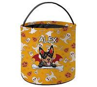 Sacs de Bonbons d'halloween Chien Kelpie Australien Sac Citrouille