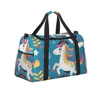 Sacs de cabine sous le siège - Sac de voyage pour homme et femme - Motif licorne mignon
