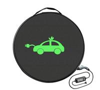 Sacs de câbles EV - Sac de rangement étanche pour câbles | Étui ignifuge pour chargeur de voiture électrique Sac de rangement pour chargeurs de véhicules adaptateurs