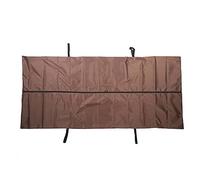 Sacs de cadavre klanata sac de carrosserie sac cadavre fuite dynamique 210D fournitures funéraires imperméables avec 4 poignées renforcées perforées pour l'hôpital à domicile (Couleur de café)