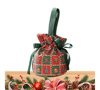 Sacs De Cadeaux De Noël - Festival Sacks Party Favor - Sacs De Friandises De Vacances Avec Cordons, Pour Goody Classroom Snack Stocking Stuffers Kids Friends Famille