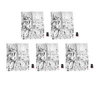 Sacs de Carafe à Eau d'urgence avec Robinet, 5 pièces, Isolation Pliable pour Boissons, Sac de Stockage d'eau Potable (5L)